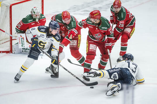 Modos Sverre Rönningen, Victor Berglund, Emil Larsson och
