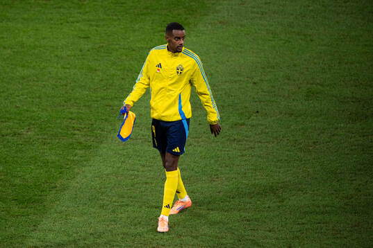 Alexander Isak of Sweden