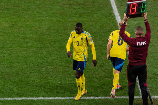 Ken Sema and Daniel Svensson of Sweden