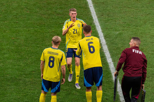 Alexander Bernhardsson and Emil Holm of Sweden