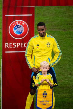 Alexander Isak of Sweden