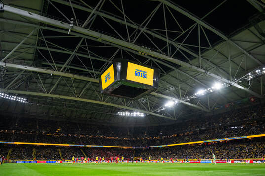 The attendance is shown