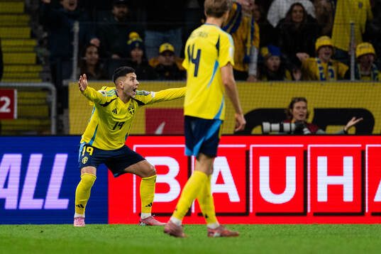 Roony Bardghji of Sweden