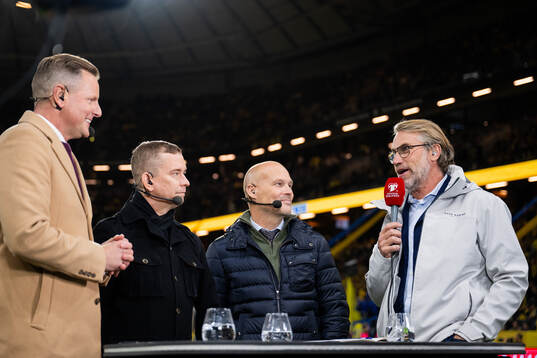 Niklas Jihde, Erik Niva, Fredrik Ljungberg and Peter