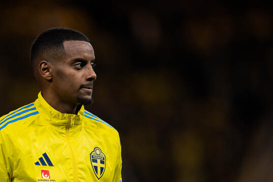 Alexander Isak of Sweden