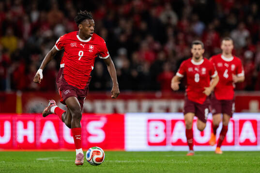 Johan Manzambi of Switzerland