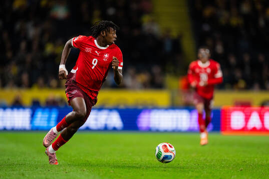 Johan Manzambi of Switzerland