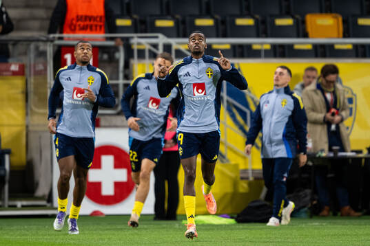 Alexander Isak of Sweden