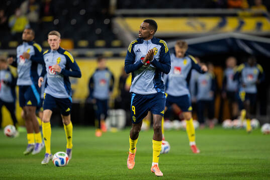 Alexander Isak of Sweden