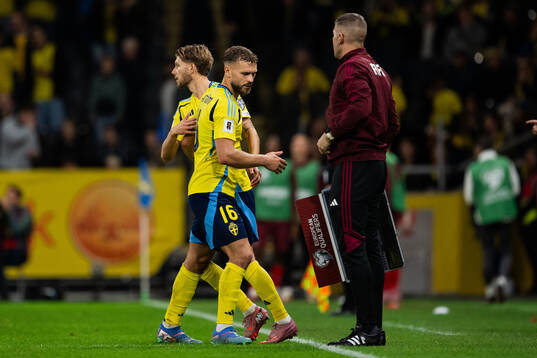 Jesper Karlström and Anton Salétros of Sweden