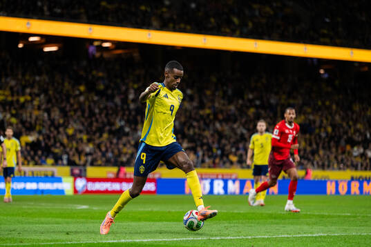 Alexander Isak of Sweden