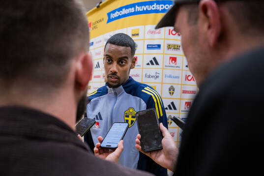 Alexander Isak of Sweden