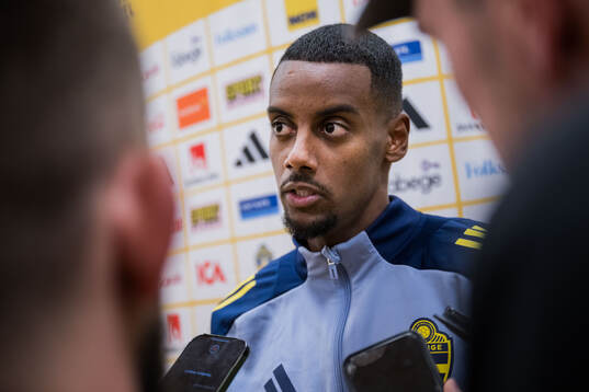 Alexander Isak of Sweden