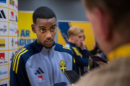 Alexander Isak of Sweden