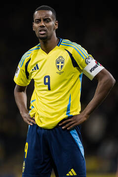 Alexander Isak of Sweden