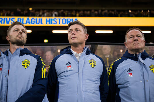 Assistant coach Sebastian Larsson, Head coach Jon Dahl
