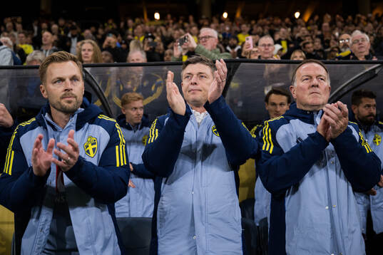 Assistant coach Sebastian Larsson, Head coach Jon Dahl