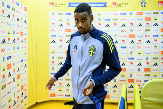 Alexander Isak of Sweden