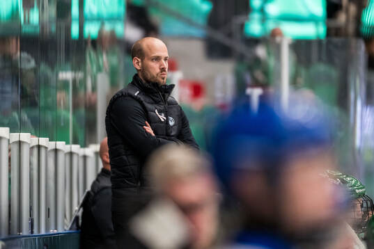 Rögles huvudtränare Julius Bergkvist