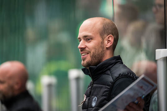 Rögles huvudtränare Julius Bergkvist