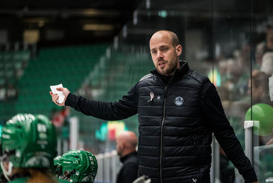Rögles huvudtränare Julius Bergkvist