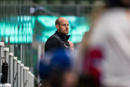 Rögles huvudtränare Julius Bergkvist