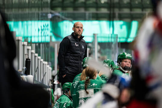 Rögles huvudtränare Julius Bergkvist