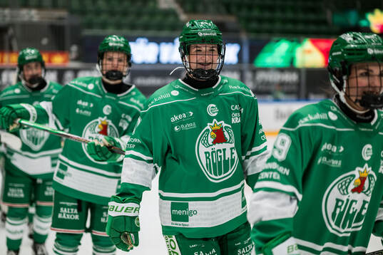 Rögles Chloe Berndtsson jublar
