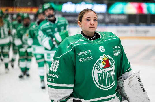 Rögles målvakt Selma Hedlund