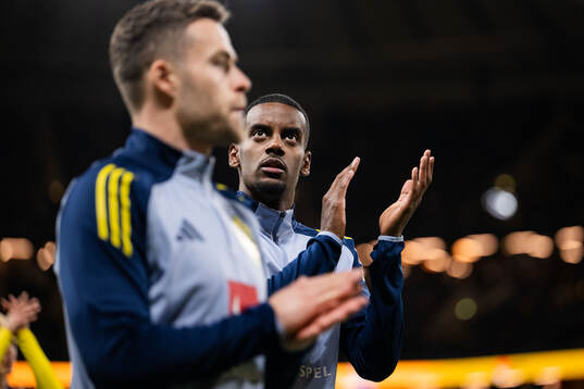 Alexander Isak of Sweden