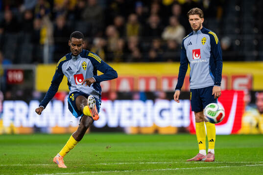 Alexander Isak of Sweden