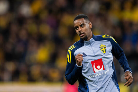 Alexander Isak of Sweden