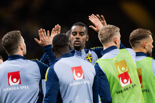 Alexander Isak of Sweden