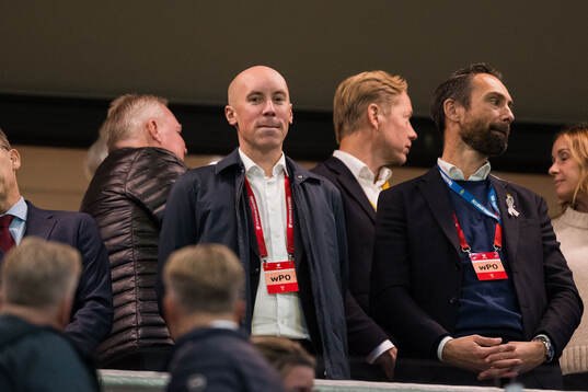 Simon Åström, President, of the Swedish Football