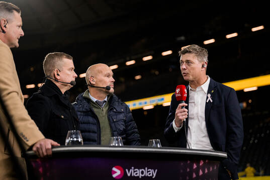 Head coach Jon Dahl Tomasson of Sweden in the Swedish