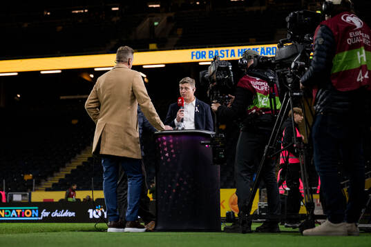 Head coach Jon Dahl Tomasson of Sweden in the Swedish