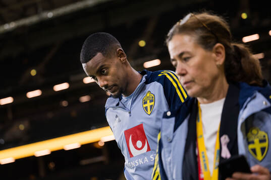 Alexander Isak of Sweden
