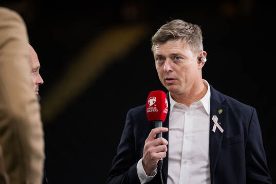 Head coach Jon Dahl Tomasson of Sweden in the Swedish