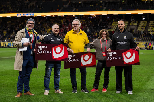 Svenska Spel activity in halftime