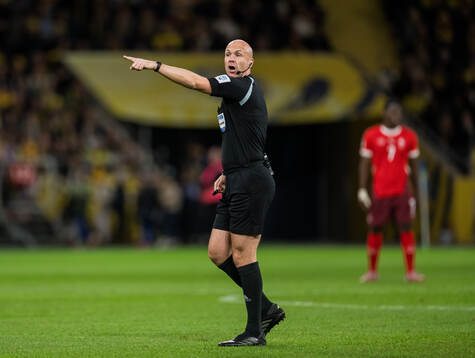 Referee Anthony Taylor