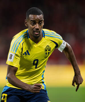 Alexander Isak of Sweden