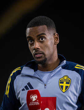 Alexander Isak of Sweden