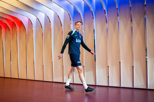 Torbjørn Lysaker Heggem of the Norwegian national football