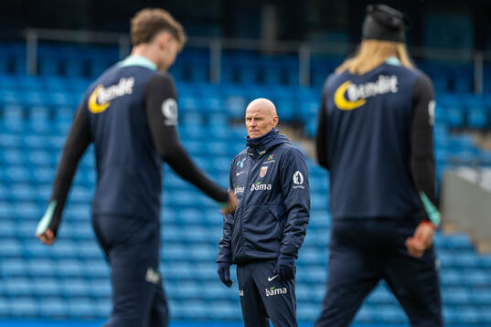 Ståle Solbakken, head coach of the Norwegian national