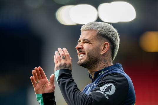 Aron Bizet Dønnum of the Norwegian national football team