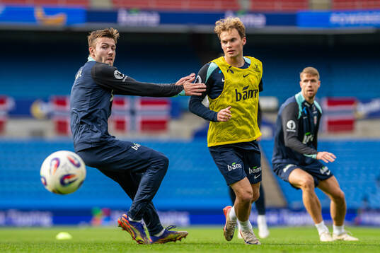 Fredrik André Bjørkan and Kristian Arnstad of the
