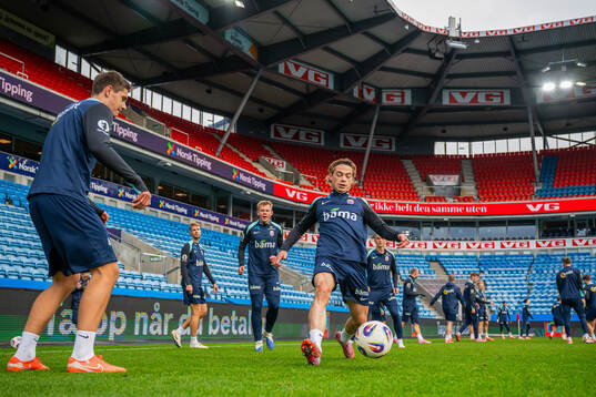Patrick Berg of the Norwegian national football team