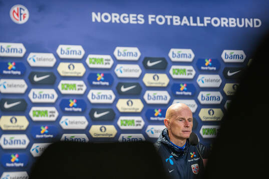 Ståle Solbakken, head coach of the Norwegian national