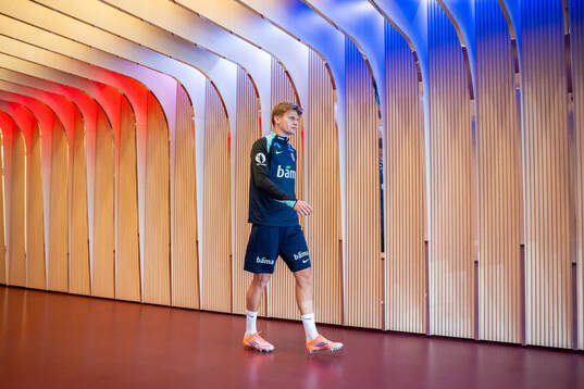 David Møller Wolfe of the Norwegian national football team