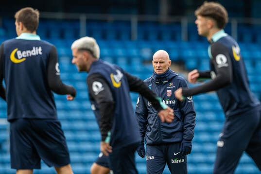 Ståle Solbakken, head coach of the Norwegian national